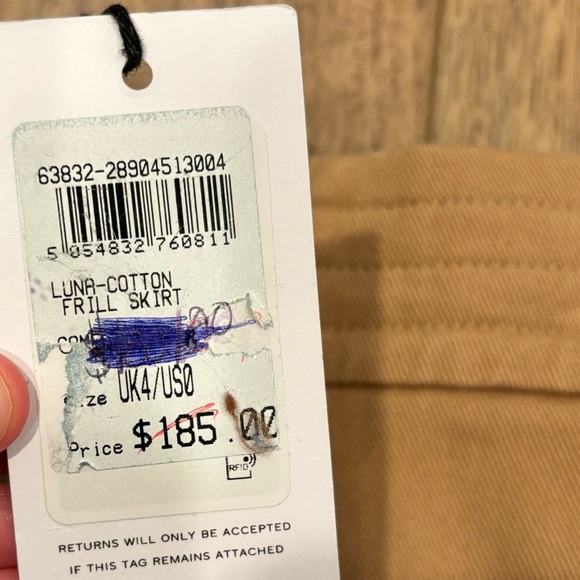 REISS | Luna Havana Mini Skirt - Picture 5 of 7